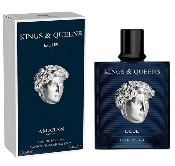 KINGS & QUEENS BLUE MEN EDP - 100MI (3.40z) By AMARAN (Inspired by BLEU de Chanel)