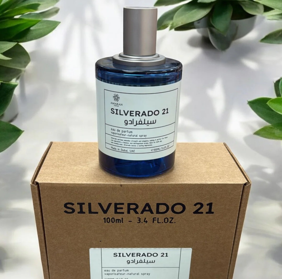 SILVERADO 21 EDP UNISEX - 100ML (3.4oz) BY AMARAN