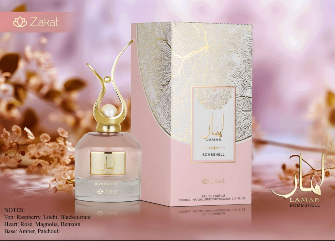 LAMAR BOMBSHELL WOMEN by Zakat EDP - 100ML (3.40z)