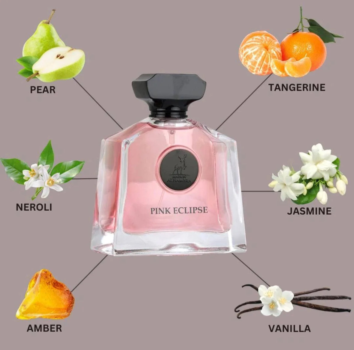 PINK ECLIPSE WOMEN EDP - 100ML (3.4oz) BY MAISON ALHAMBRA (Inspired by Prada Paradoxe)