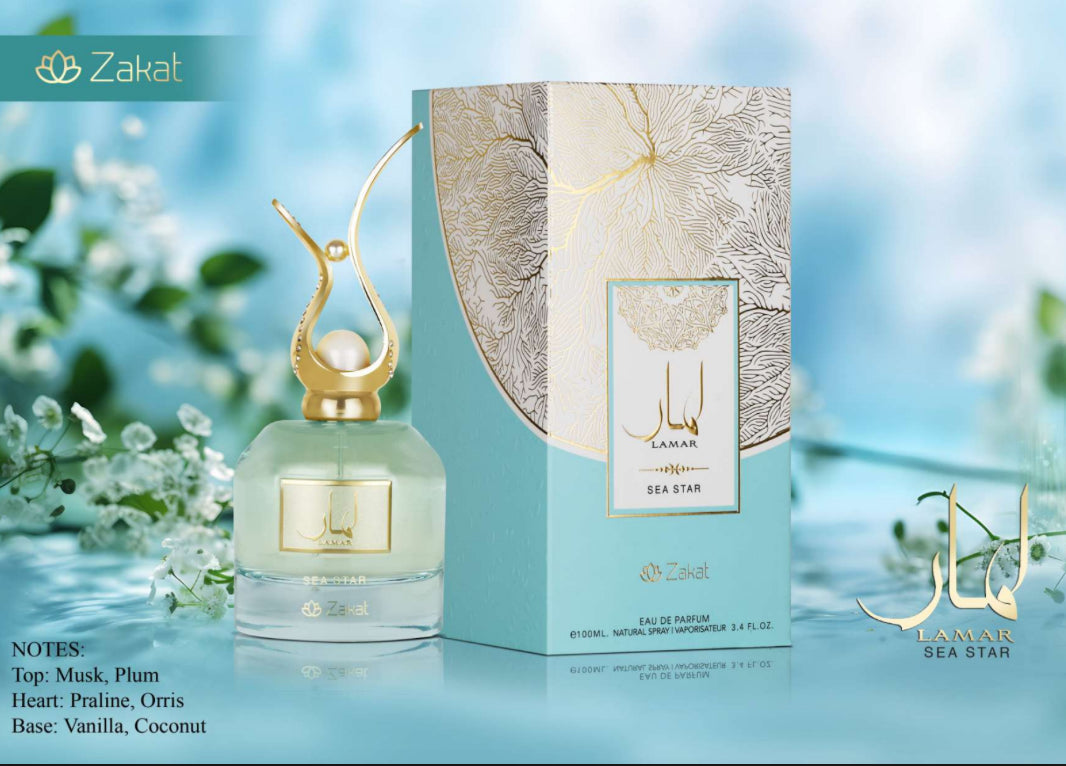 LAMAR SEA STAR WOMEN EDP - 100ML (3.40z) by ZAKAT
